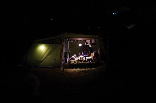 鮎川14_夜のテント