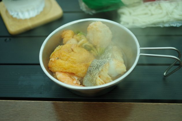 大津谷06_海鮮キムチ鍋いただきます