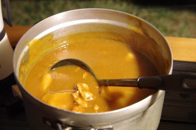 鮎川15_カレー完成